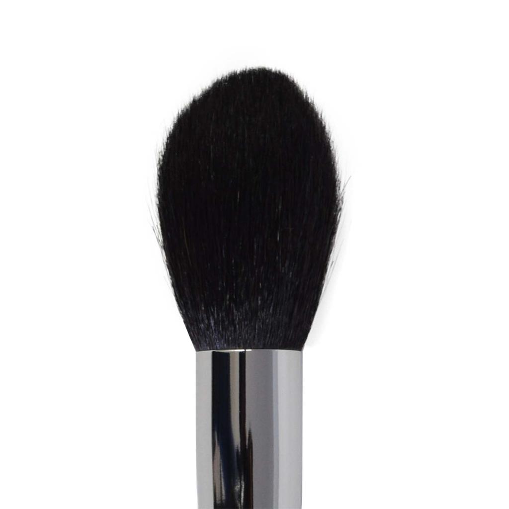 Под руководством Кумано Роккакукана Сакурадо Кисть для пудры Козья шерсть Черный стержень Профессиональная спецификация ARBS20-5 100%