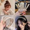 Pearl & Metal Forest Fairy Headband - Korean Style Hair Accessory