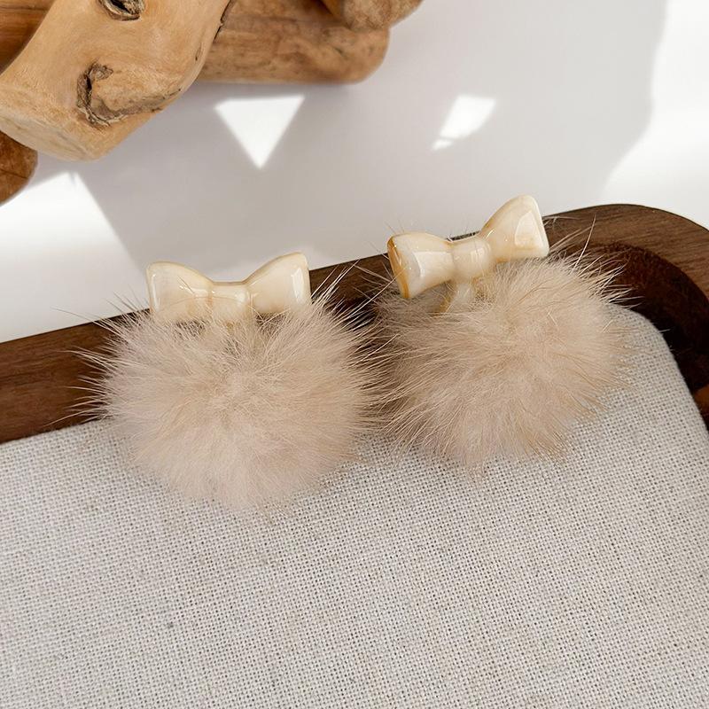 Простые новые коричневые геометрические серьги в стиле ретро с темпераментом, французские серьги, украшения для девочек