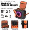 For JBL Partybox Encore Essential 2 Portable Speaker Dust Case Large Capacity Double-Sided Speaker Storage Bag Encore Essential