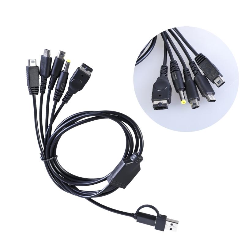 Универсальный USB-кабель-адаптер Type C 5-в-2, шнур питания, сменный кабель для зарядки игровых устройств