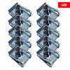 10Pcs M4 M5 M6 U Type Car Self-tapping Nut Clip Nut Kit Suitable for Motorbike Fairing Mudguard Fasteners Auto Parts #468825