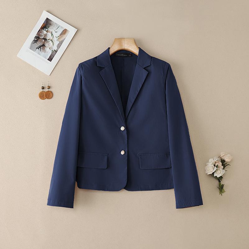 ZANZEA Женский повседневный кардиган-блейзер тонкий с отложным воротником, свободного кроя, с длинными рукавами