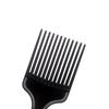 Black Insert Hair Combs Plastic Pick Comb Curly Afro Fork Hairbrush  Barber
