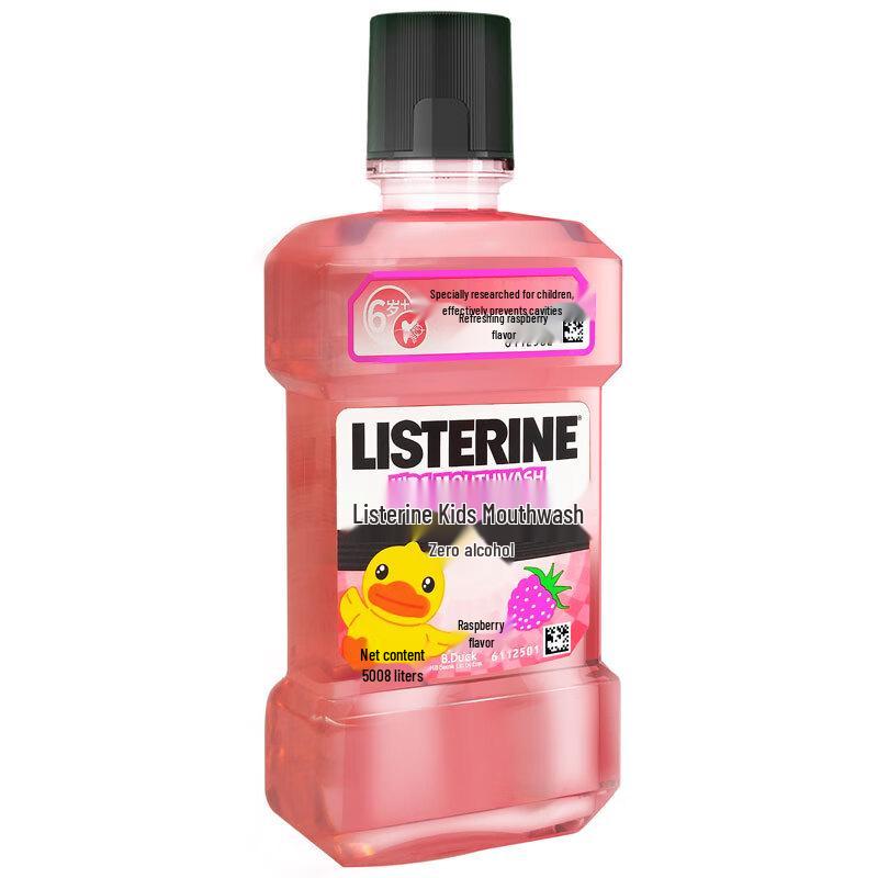 Listerine Kids Малиновый ополаскиватель для полости рта
