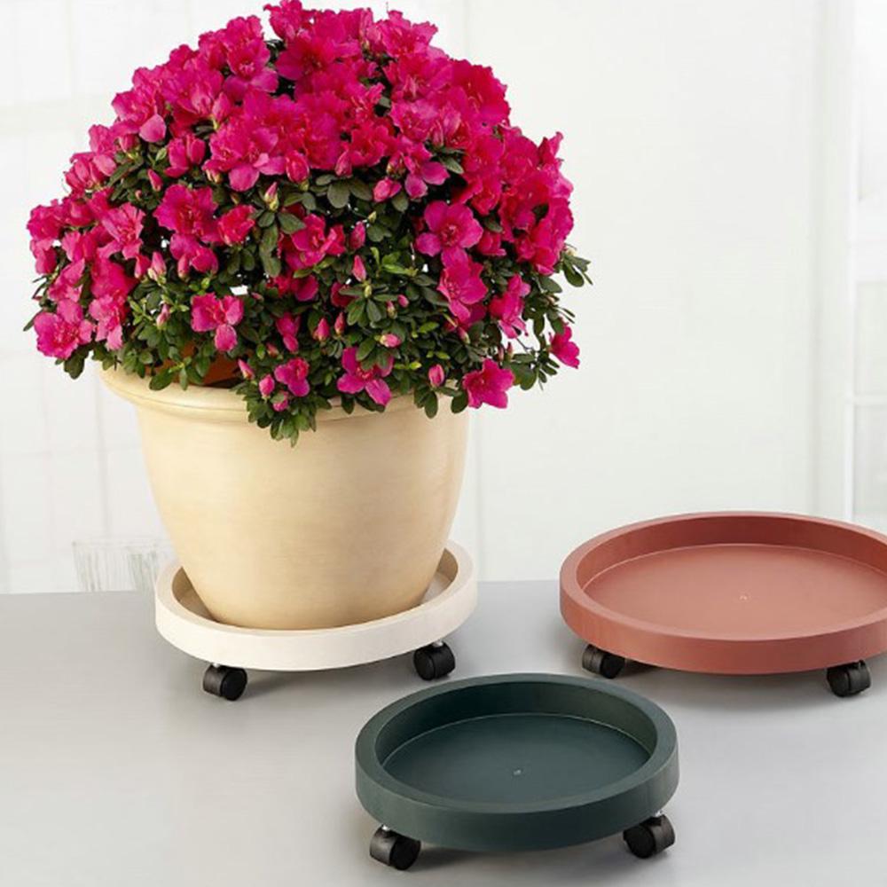 Plant Saucer Multipurpose Lightweight Sturdy Plastic Flower Pot Tray for Indoors Outdoor