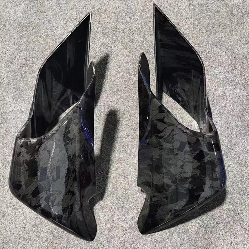 YZF-R1 2015+ For YAMAHA R1 R1M 2015-2024 Motorcycle Winglets Aerodynamics Side Fixed Wings Panels Fairing Kit ABS Plastic YZFR1
