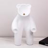 Интернет Знаменитость Стоящий Безликий Медведь Человек Украшения Кукла Мультяшная Кукла Настольная Современная Простая Детская Модель Украшения Комнаты