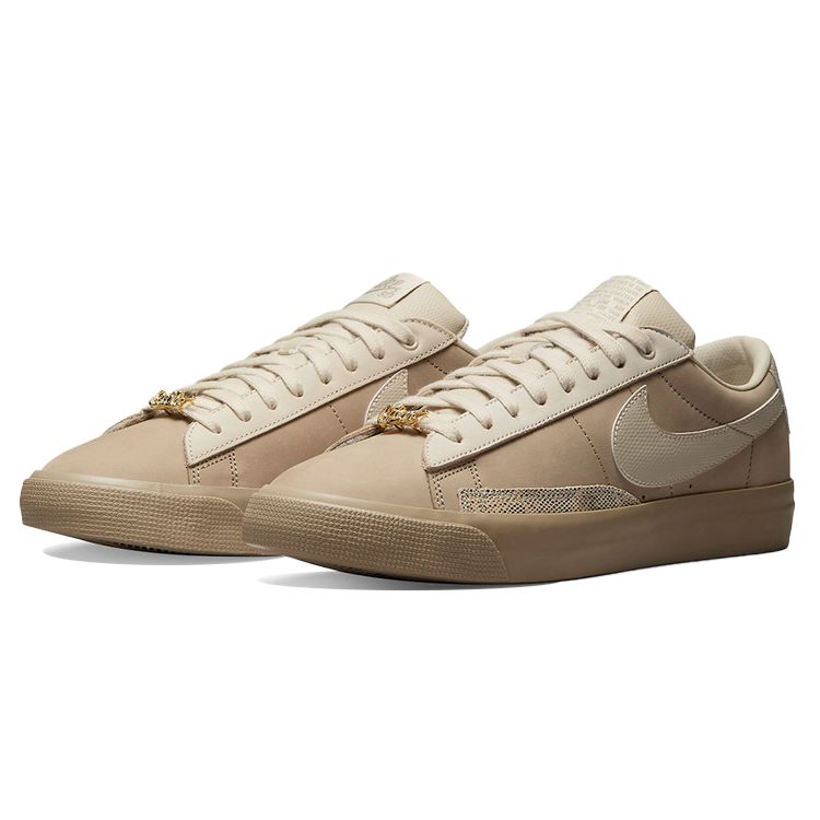Nike Кроссовки унисекс Forty Percent Against Rights x Blazer Low SB цвета хаки Tan Rattan DN3754-200