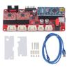 USB Laser Driver Dual Y Axes CNC Controller with USB To 5Pin T Head Data Cable for Replacing