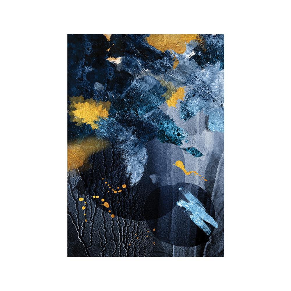 Современная абстрактная мраморная картина розового золота, роскошная настенная художественная печать, розовый, синий, черный холст, постер для гостиной, домашний декор, Cuadros