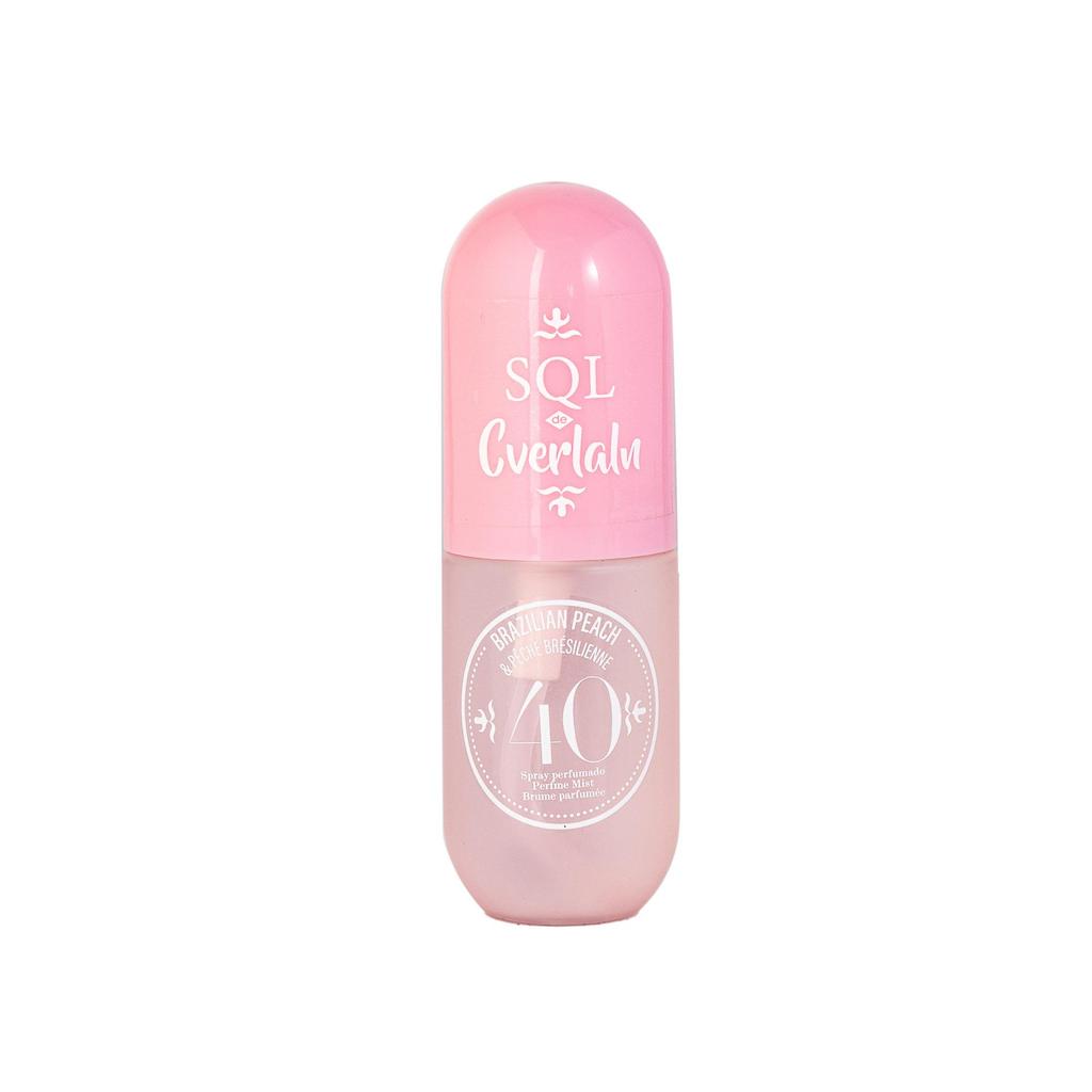 Body And Hair Fragrance Body Spray 40ml Peach Natural Freshness, Long-lasting Fragrance,
