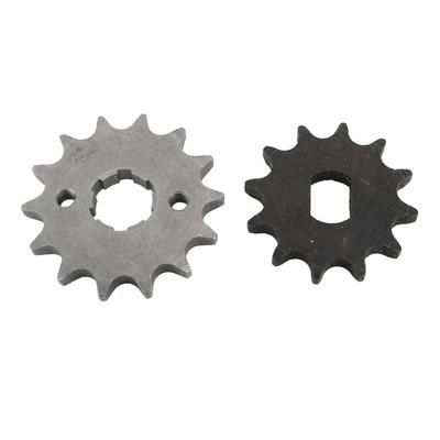 Звезда 428 14T 20MM 12T 12 X 17mm Комплект звезд Высокопроизводительный Прочный для скутеров 50cc 70cc 90cc 110cc Велосипедов