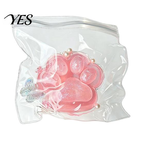 Adults Stress Ball Cat Paw Relief Toy, Giant Kitten Squeeze Toy for Kids Adults, Soft Animal Claw Anxiety Reduction Reliever