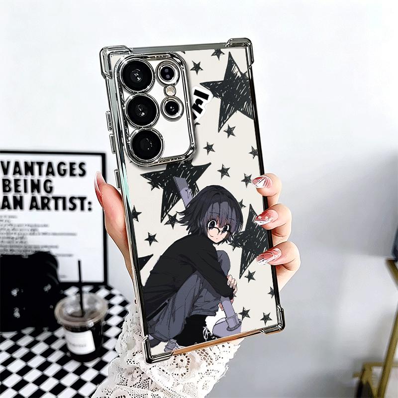 Чехол для телефона Hunter X-Hunters Shizuku с покрытием для Samsung Galaxy S24 S25 FE S26 Edge S23 Ultra S22 S21 Plus S20, противоударный с подушкой безопасности