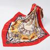 90X90СМ Квадратные Женские Шарфы Шелк Офисные Леди Волосы Шея Бандана Повязка на Голову Фуляр Головной платок Мусульманский Хиджаб Женский Муфтий