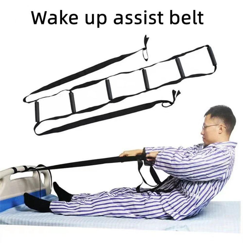 Elderly Get Up Aid Nylon Transfer Belt Elderly Mobility Aid for Safe Sitting/Standing Assistance Patient Lift Assist Strap