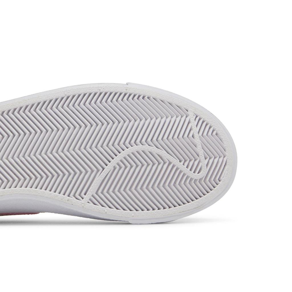 Nike Blazer Low '77 Grade School 'White Pink Glaze' (Unisex) White / White / Pink Glaze Kids' Skateboarding Shoes DA4074 105