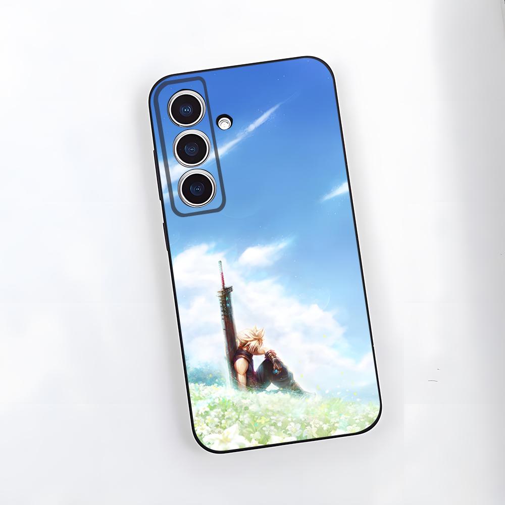 F-Final F-Fantasy Phone Case For Samsung S25 Plus S20 S20 Plus S22 Ultra S23 FE S21 Plus S21 Ultra Soft Cover