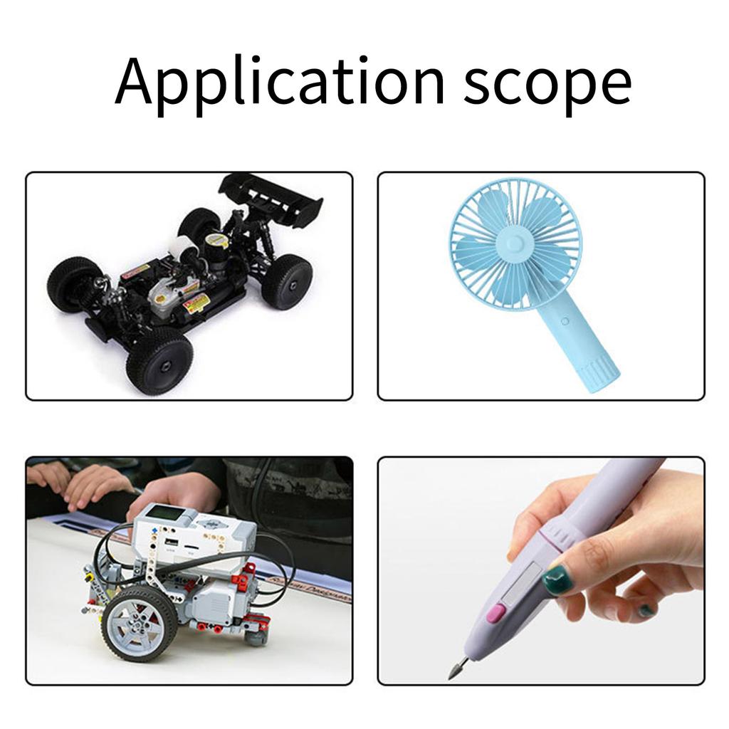 Mini Electric Motor Type 300 Motor High Speed Motor for DIY Toy Wind Turbines Generators Electronics Manufacturing