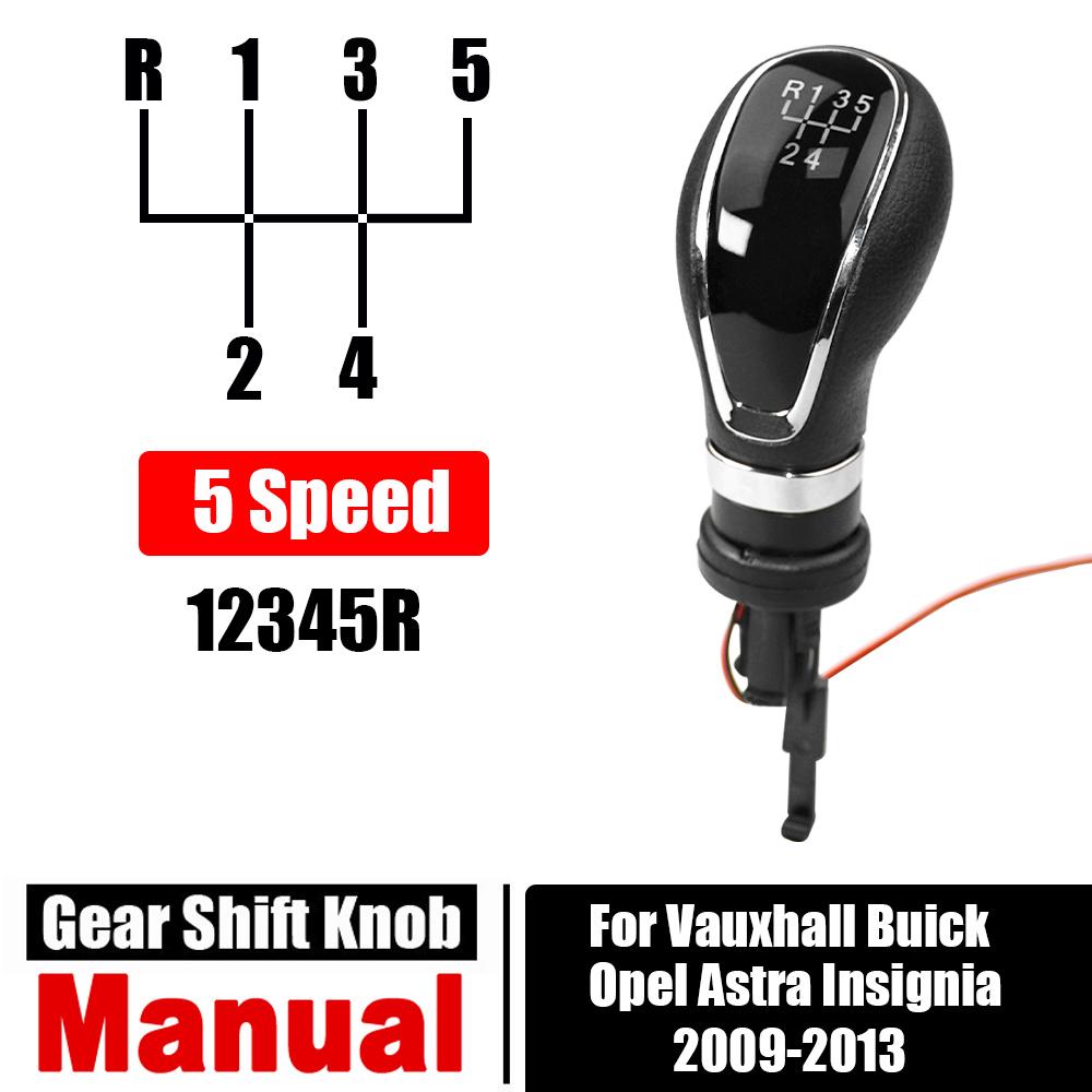 LED Light Car Gear Shift Knob Manual Shifter Lever Gear Knob For Vauxhall Buick Excelle GT/XT Opel Astra ignia 2009 2010-2013