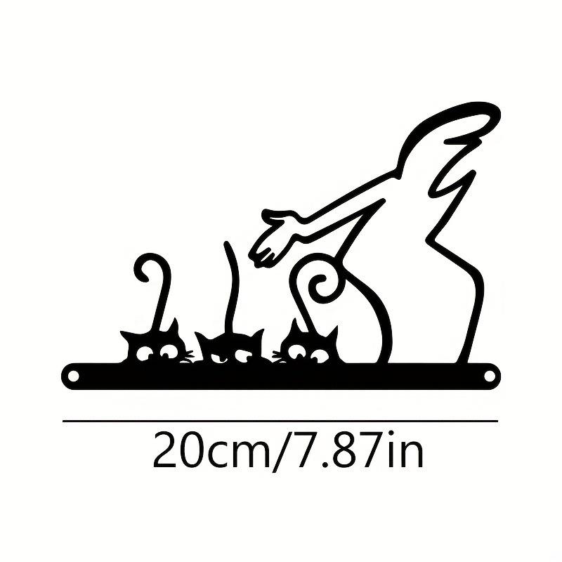 2D Плоский, Высококачественный 2D Плоский Металлический Саморез с отверстиями, Черная Рама Современный Домашний Декор для Ванной - Легко Устанавливаемое Настенное Искусство