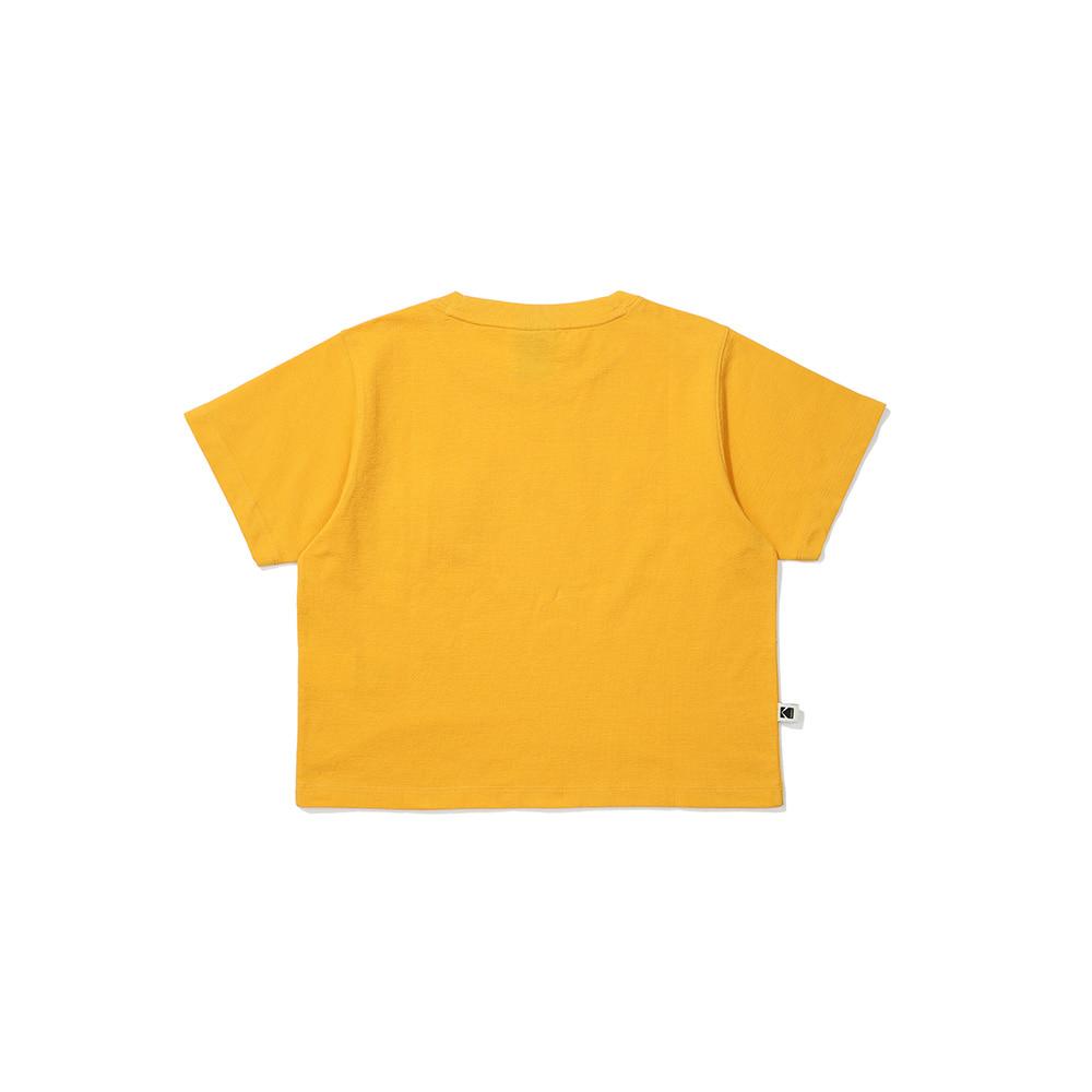 KODAK Rainbow Sorona Short Sleeve T-Shirt Women'S Yellow