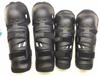 Motorcycle Off-Road Knee and Elbow Pads Set - Round Head Competition Protective Gear