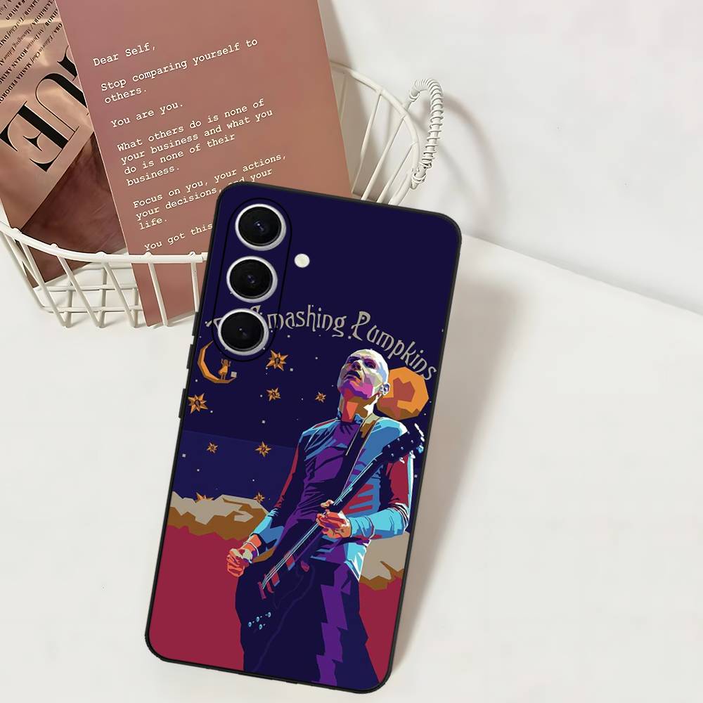 Чехол для телефона Rock группы The Smashing Pumpkins для Samsung S 24 Fe 25 Ultra Plus 20 Lite 21 30 22 23 24 22 Ultra 5G Fundas