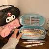 Пенал Cinnamoroll Kuromi Сумочка Пенал Чехол для мелких предметов Пишущие инструменты Канцелярские товары Искусственная кожа Косметичка Подарок к поступлению в школу Девочка