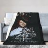 Lady Gaga Abracadabra Mayhem Blankets Flannel Spring Autumn   Multifunction Warm Throw Blankets for Sofa Bedroom Bedspreads