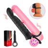 Double Penetration Vibrator 10 Speeds Sex Toys Strapon Dildo Vibrator Strap On Penis Vagina Anal  for Man Sex Toys for Couples