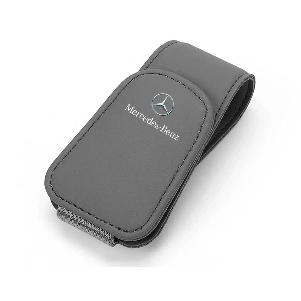 Car Glasses Sun Visor Box Auto Sunglasses Clip Card Accessories For Mercedes Benz W222 W203 W206 W220 W205 W211 W212 W201 W210 y6