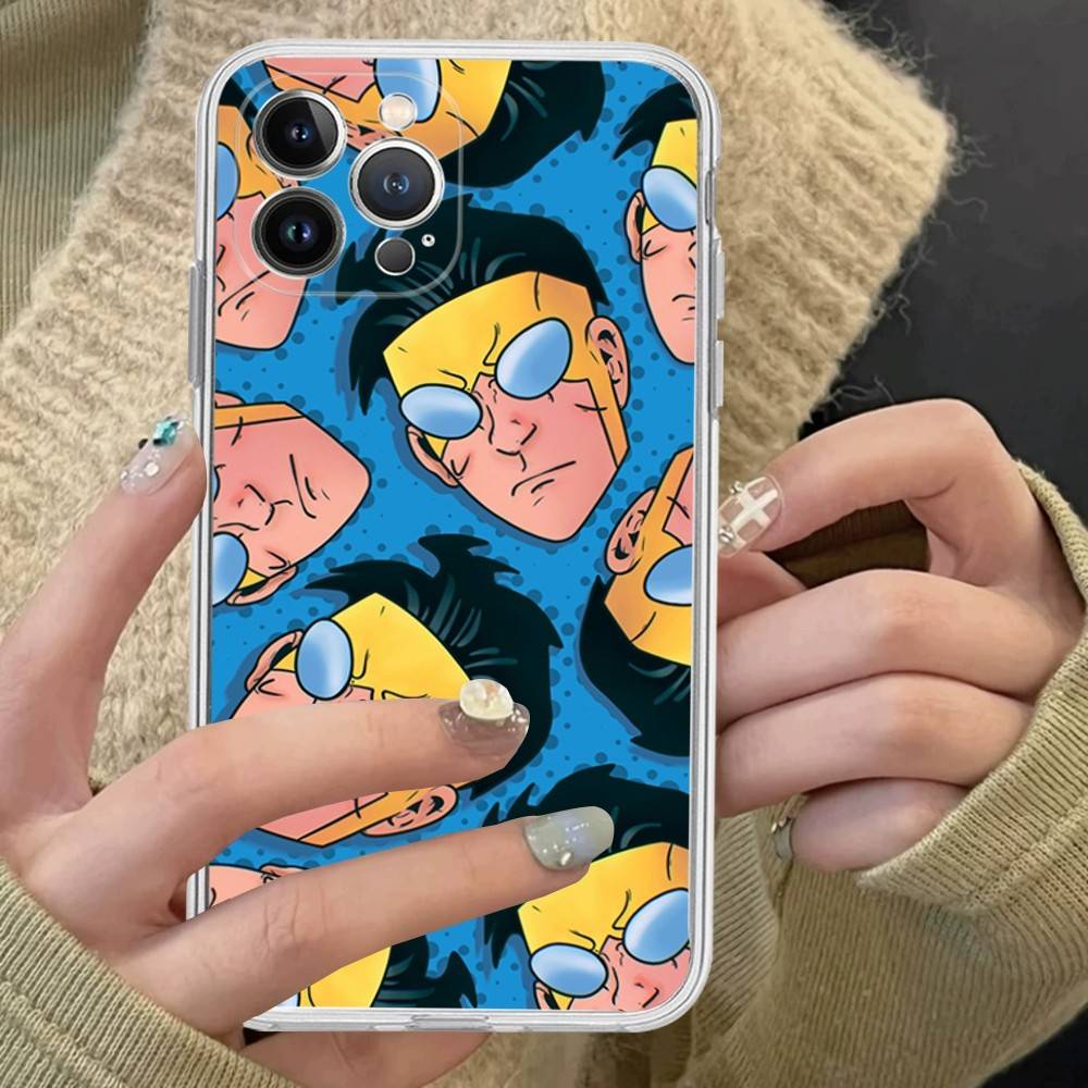 Мультяшный Популярный Аниме I-invincibleS Чехол для Телефона Для IPhone 17 16 15 14 11 12 13 Mini Pro XS Max Plus Funda Shell