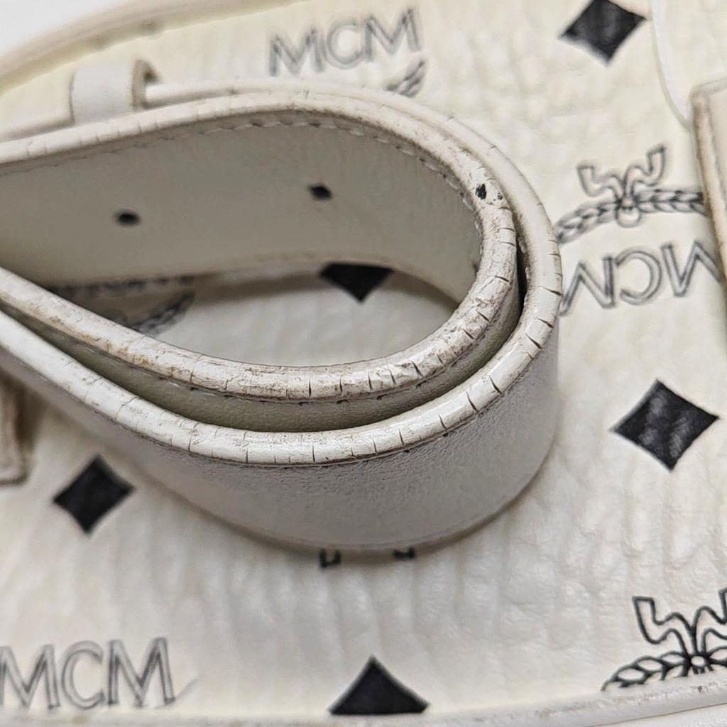 [Pre-Owned] Logo Leather Waist Bag Crossbody Small Size - Fair #1P1NBQ7