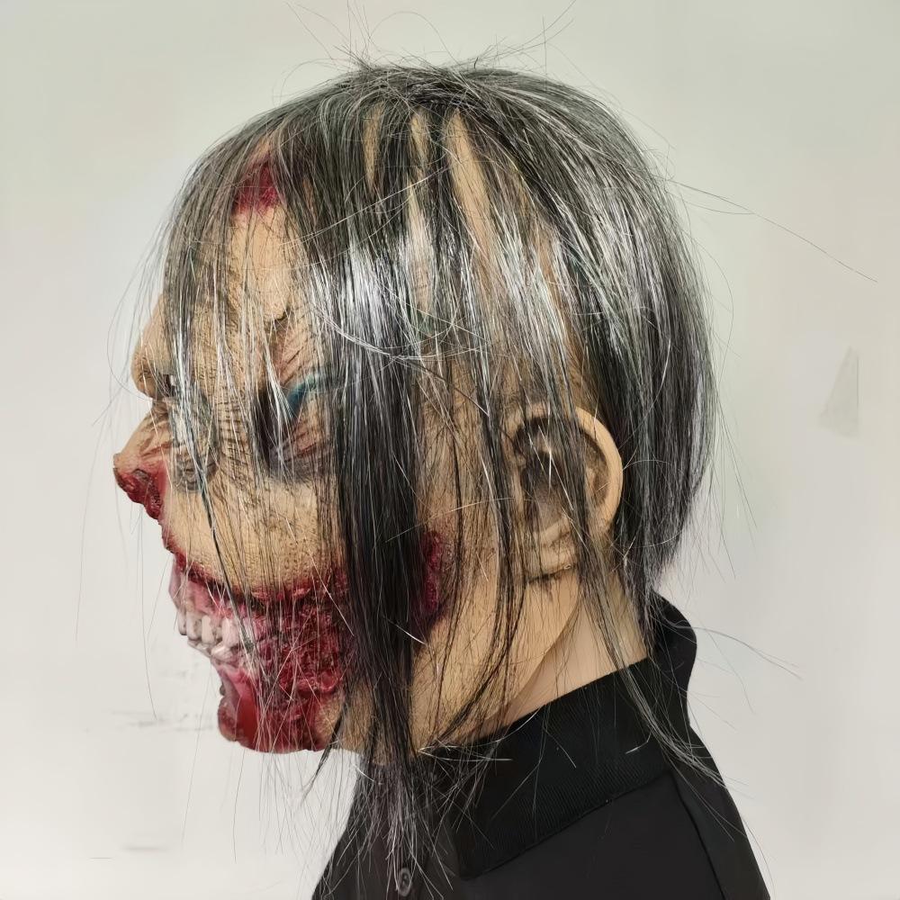 Rotten Mouth Zombie Latex Mask