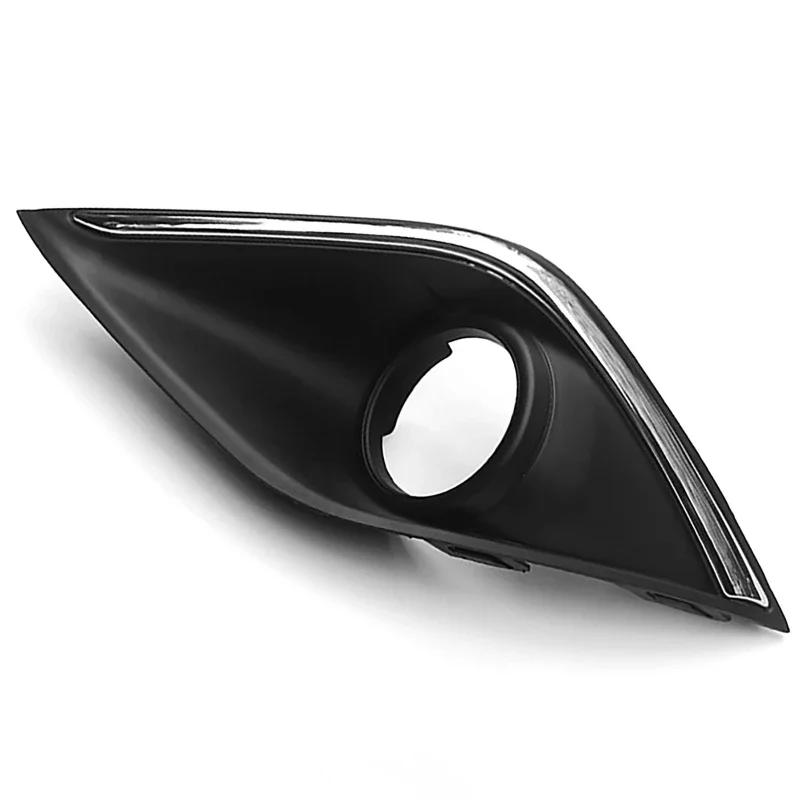 1/2pcs Car Front Bumper Fog Light Cover Trim Bezel for Mitsubishi Outlander 2016-2021