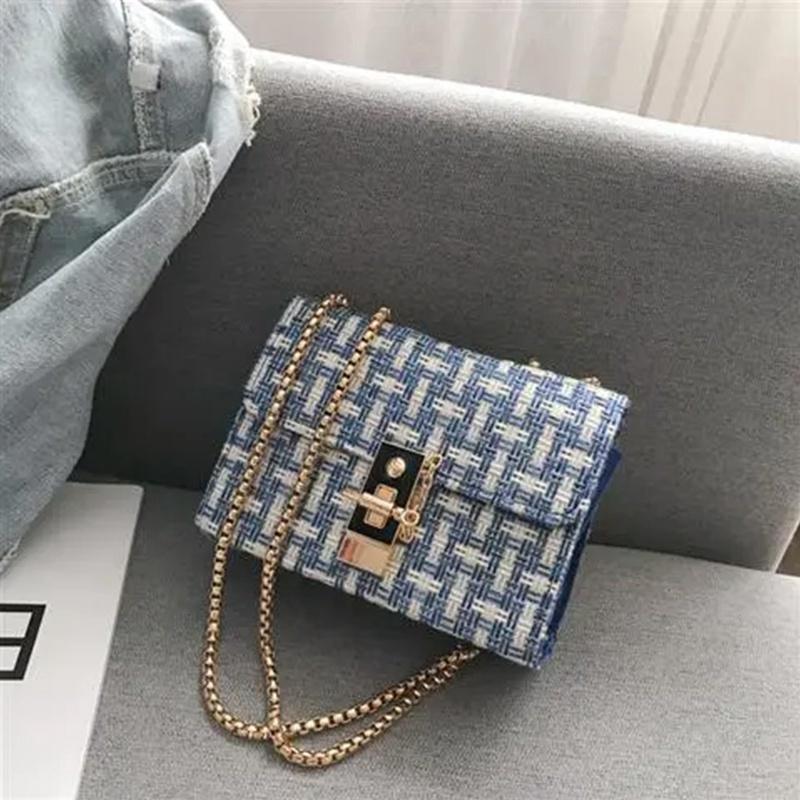 Autumn and Winter Small Fresh Chain Small Bags Female Single Shoulder Mini Small Square Bag Hundred with Fashion Crossbody Small Package
