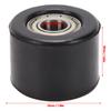 Chain Roller Pulley Tensioner 10mm Black High Hardness Tensioner  Wheel for Dirt Bikes Motorcycles Chain Tensioner Roller
