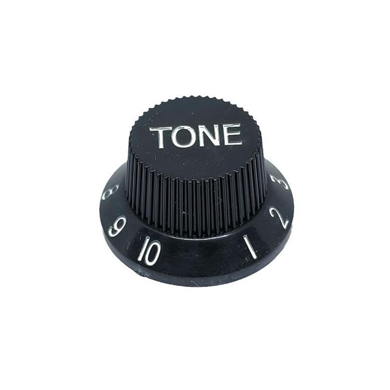 2Pcs Plastic St Guitar Knobs 2T1V Volume Tone Control Knobs Top Hat Caps Buttons Electric Guitar Parts