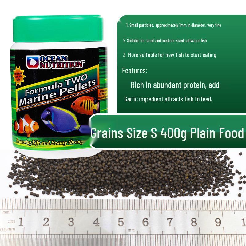 US Ocean Saltwater Fish Food: Brine Shrimp & Spirulina Flakes & Pellets