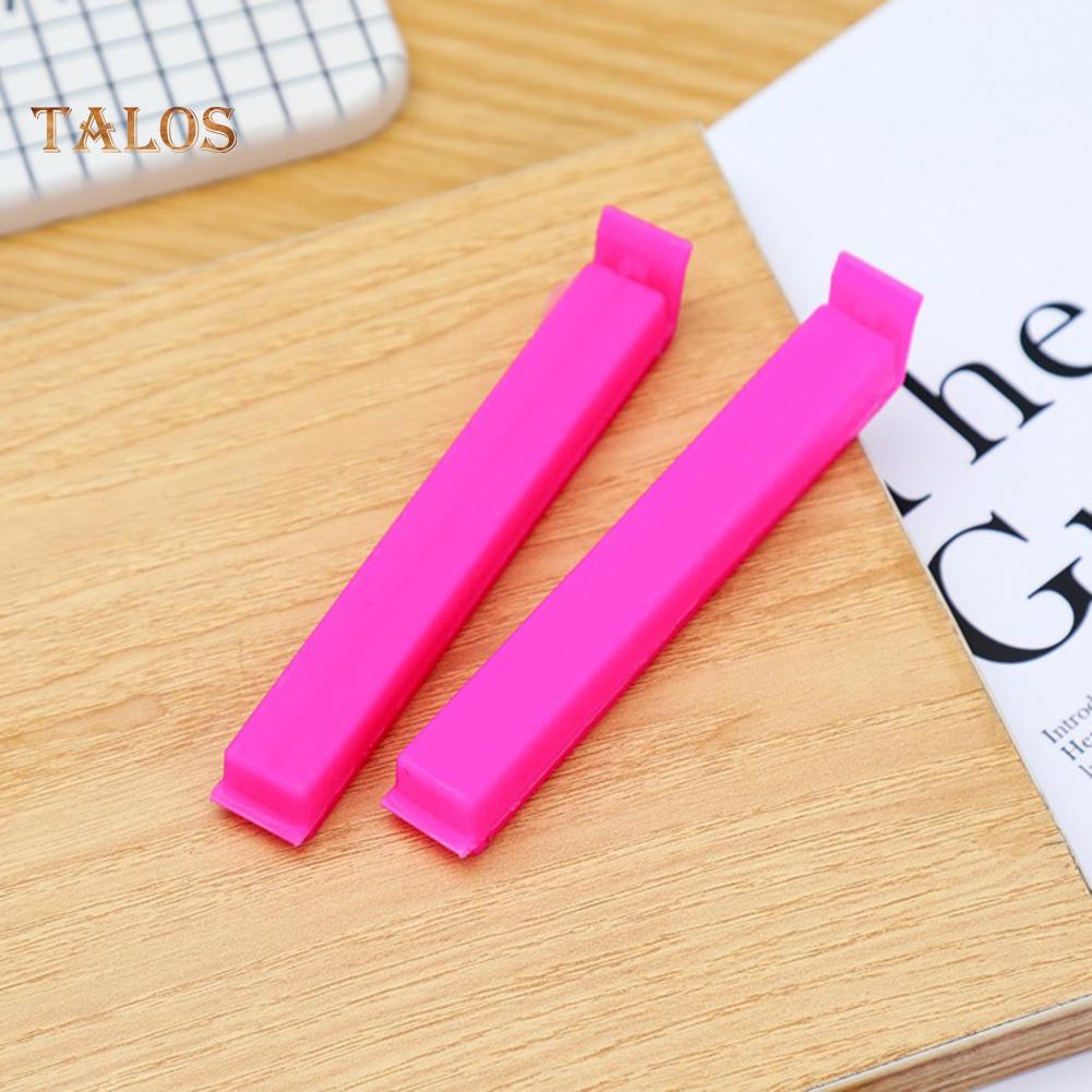 Многоразовые пакеты для банок на кухне для хранения закусок Уплотнитель для запечатывания пакетов с зажимом для запечатывания Пластиковый инструмент