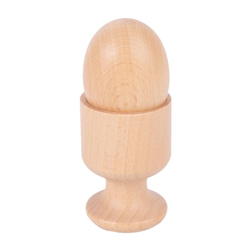 Montessori Enlightenment Early Education Toys For Infants And Toddlers Babies Can Chew Wooden Hand Rattles To Soothe And Grasp Educational Toys
