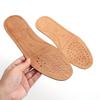 1Pair Leather Insoles For Shoes Men Comfortable Deodorant Casual Leather Insole Feet Quality Leather Flats Shoe Pad Non-slip