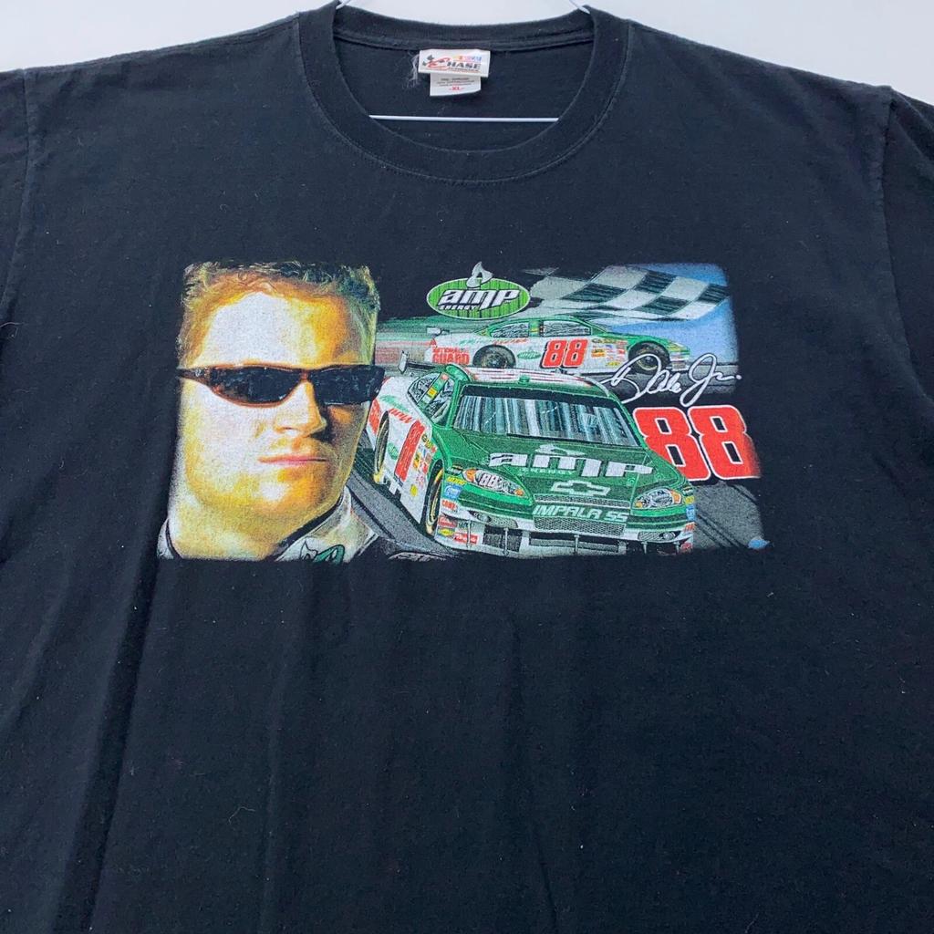 Винтажная футболка DALE EARNHARDT JR NASCAR RACING XL мягкая амп энергия машина