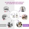 Диффузор для успокоения питомцев, 3 в 1 феромоны для питомцев, расслабляющие феромоны для облегчения стресса и тревоги у питомцев, уменьшения агрессии и лая, 1 диффузор 2 сменных блока(48 мл*2)