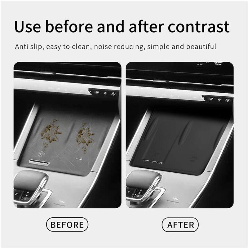 Durable-2X Car Anti-Slip Pad Silicone Wireless Anti Dirt Pad Accessories For Chery OMODA 5 C5 Fuel -2025 LHD