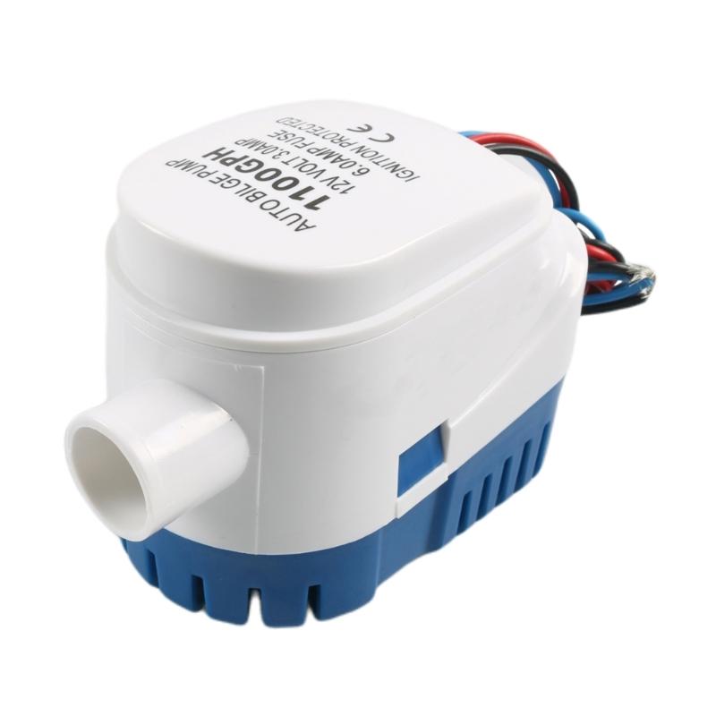 Комплект для слива трюмной помпы Морская трюмная помпа Автоматическое управление 1100GPH 750GPH Для парусных судов Рыболовных судов