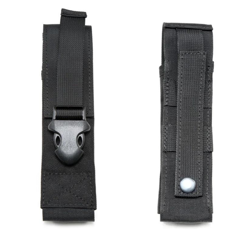 Flashlight Pouch Torch Holder Case Molle EDC Tool Waist Bag Outdoor Sport Camping Hiking Hunting Accessories Scissor Cover