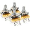 CTS 450 A500K Pot Стандартный потенциометр с раздельным валом A Curve для электрогитары Бас 3/8" 10% (Набор 4)